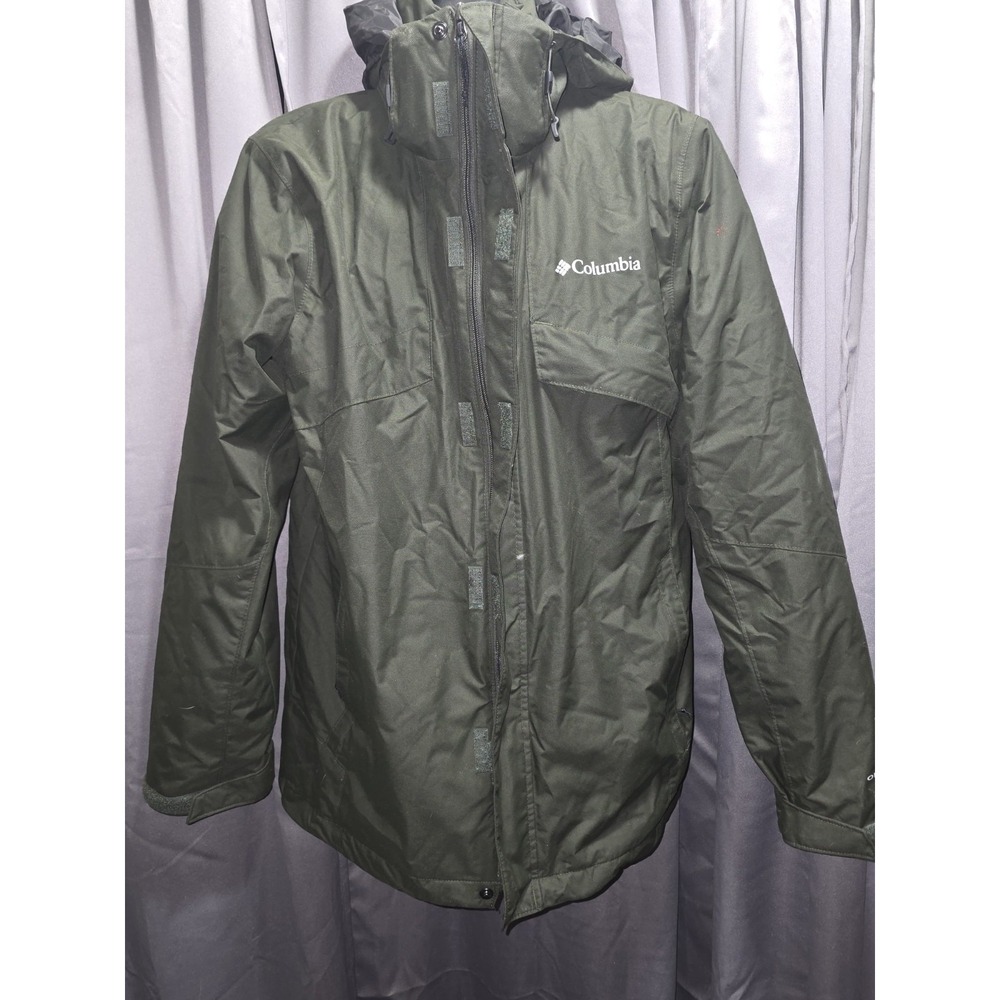 Columbia Mens Green Bugaboo Interchange 3-In-1 Jacket- Size Medium